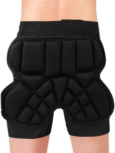 Tbest Butt Guard，Children Kids Butt Hip Protection Shorts Pants Pad for Ski Skate Snowboard Roller Skating Anti‑Drop Skating Hip Protection Cushion Sports Guard Children's Sports Equipment in Saudi Arabia