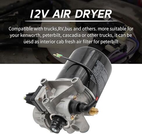 R955205 Air Dryer 12V Replacement for Meritor Wabc System Saver 1200 Series Replacement for Peterbilt Replace# 4324130010 TR955205 in Saudi Arabia