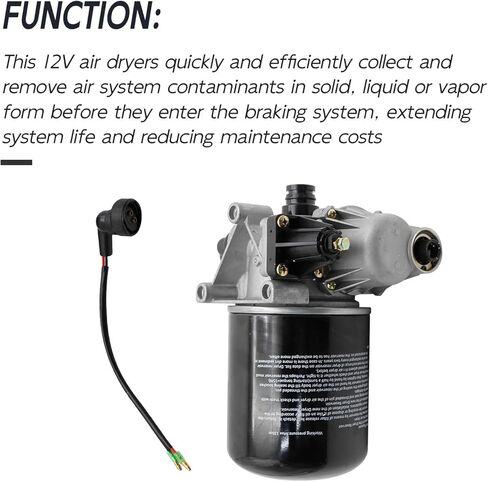 R955205 Air Dryer 12V Replacement for Meritor Wabc System Saver 1200 Series Replacement for Peterbilt Replace# 4324130010 TR955205 in Saudi Arabia