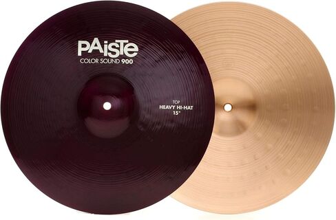 Paiste Colorsound 900 Heavy Hi Hat Cymbal Purple 15 بوصة زوج in Saudi Arabia