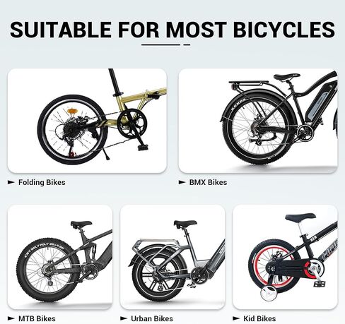 دواسات الدراجة القابلة للطي من Himiway مع شرائط عاكسة، دواسات دراجة من سبائك الألومنيوم قابلة للطي، دواسات ركوب الدراجات بمنصة واسعة غير قابلة للانزلاق مقاس 9/16 بوصة للدراجة القابلة للطي، دراجة BMX، دراجة MTB، دراجة الطريق in Kuwait