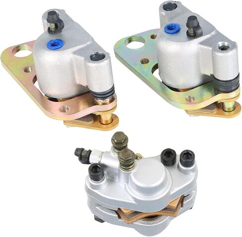 labwork Front Rear Brake Calipers w/Pads Replacement for Polaris Scrambler 400 500 2x4 4x4 1998-2004 in Saudi Arabia