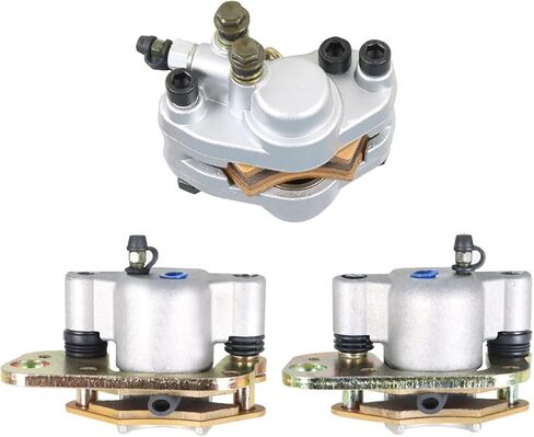 labwork Front Rear Brake Calipers w/Pads Replacement for Polaris Scrambler 400 500 2x4 4x4 1998-2004 in Saudi Arabia