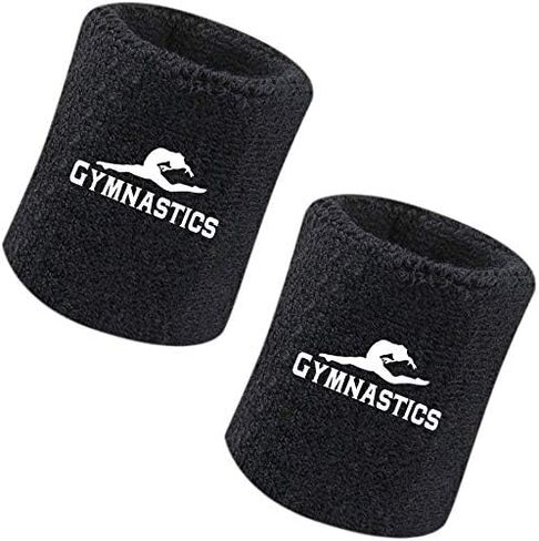 Gymnastics Wristbands Sweatband for Grips 4" X 2.75" (1 Pair) in Kuwait