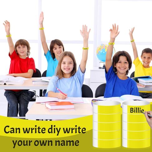 800 Pcs Colored Wristbands for Events Wrist Bands Paper Bracelets Wristbands Waterproof Arm Bands for Events Custom Adhesive Wristbands for Party(Green) in Kuwait