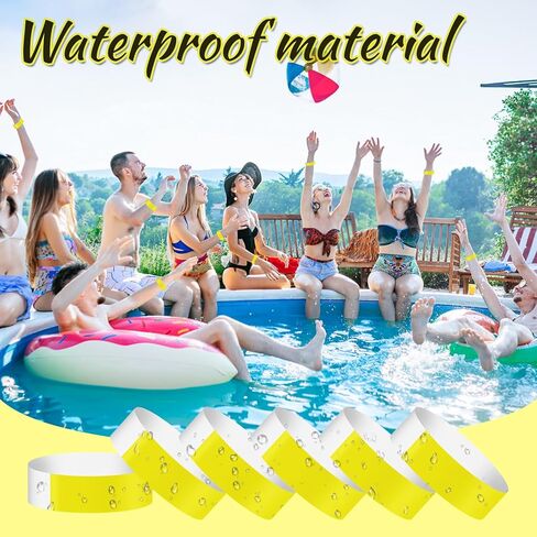 800 Pcs Colored Wristbands for Events Wrist Bands Paper Bracelets Wristbands Waterproof Arm Bands for Events Custom Adhesive Wristbands for Party(Green) in Kuwait