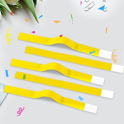 800 Pcs Colored Wristbands for Events Wrist Bands Paper Bracelets Wristbands Waterproof Arm Bands for Events Custom Adhesive Wristbands for Party(Green) in Kuwait