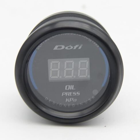 مقياس تعزيز halyouniyp 2 بوصة مقياس ضغط توربو مع LED أزرق 52 مم مقياس ضغط معزز مقياس رقمي مقياس تعزيز in Saudi Arabia