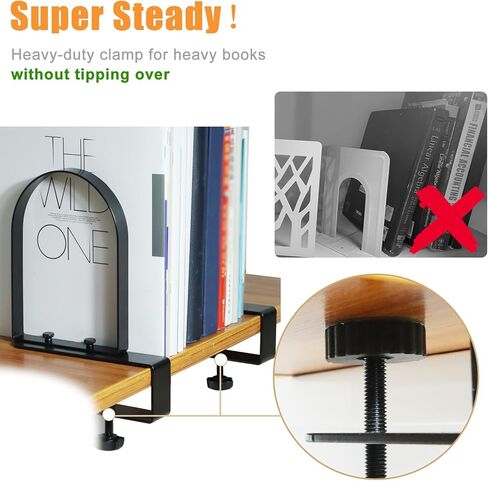 نهايات الكتب للأرفف، وحامل الكتب المشبك للكتب الثقيلة، وسدادات الكتب المعدنية شديدة التحمل، وحاملات أرفف الكتب للأقراص المضغوطة، وسجلات الفينيل in Kuwait