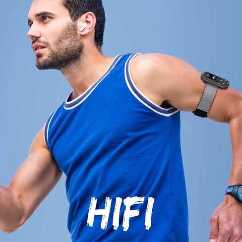 مشغل MP3 بسعة 64 جيجابايت مع مشبك، بلوتوث AGPTEK 5.3 صوت بدون فقدان مع راديو FM ومسجل صوت للجري الرياضي، يدعم بطاقة TF بسعة تصل إلى 128 جيجابايت in Kuwait