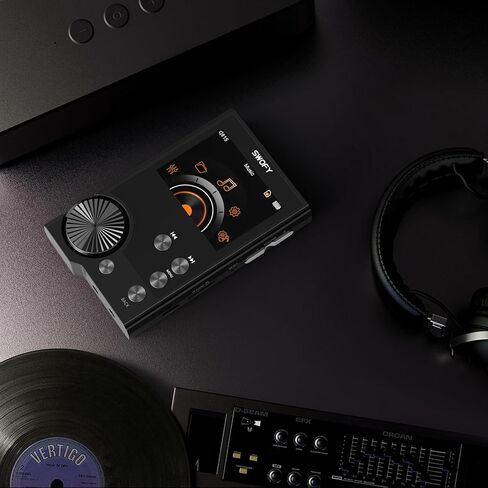 HiFi MP3 Player Lossless DSD High Resolution Digital Audio Music Player, Portable High Definition Portable Audio Player with 128GB Memory Card Supports up to 256GB. in Saudi Arabia
