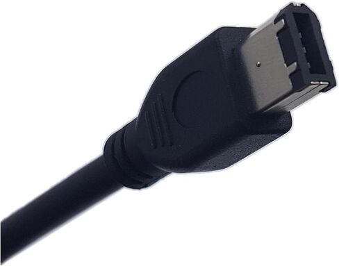 كابل dyCGTime Firewire Premium 800 IEEE 1394B 9 Pin إلى 9 Pin ذكر إلى ذكر 6 أقدام أسود (9 Pin إلى 6 Pin) in Saudi Arabia