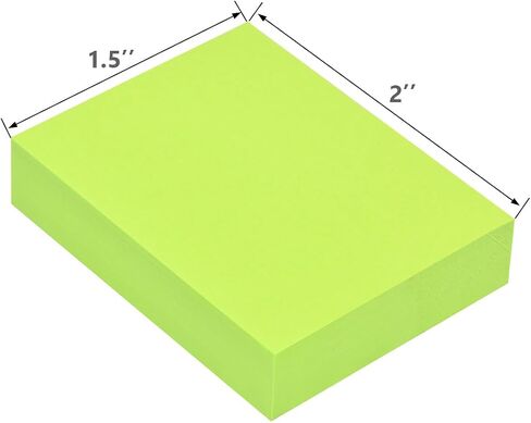 18 Pack Sticky Notes 3"x3"Bright Colors Self-Stick Note Pads, 9 Colors Bulk Sticky Memo Pad for School, Office, Meeting in Saudi Arabia