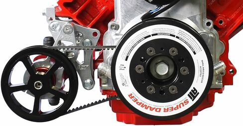 ICT Billet Aluminum LS Engine Low Mount Passenger Side Mechanical Belt Drive Fuel Pump Bracket Compatible with Aeromotive 6-GPM 12-GPM LSX LS1 LS3 LM7 5.3L 5.7L 6.0L 6.2L 551969-LSP1 in Saudi Arabia