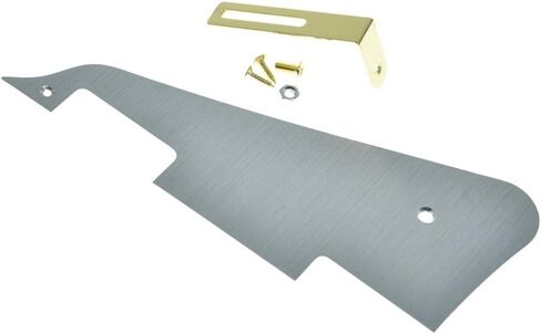 Dopro Metal Aluminum Anodized LP Electric Guitar Pickguard Scratch Plate Fits for Epi Les Paul Black in Saudi Arabia