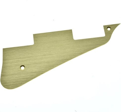 Dopro Metal Aluminum Anodized LP Electric Guitar Pickguard Scratch Plate Fits for Epi Les Paul Black in Saudi Arabia