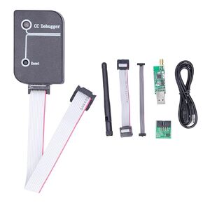 CC Debugger Kit ، مبرمج محاكاة شرائح قابلة للبرمجة الحالي ، لوحة تنزيل حالية ثابتة مع خط برمجة لـ Ti Low Power RF CC1120 CC1121 CC1125 (CC2531)