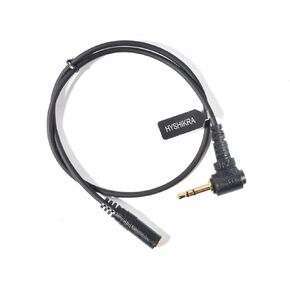 Universal Ham Radio Earpiece Adapter Cable, 2.5mm 1Pin to 3.5mm Female Headset Line Compatible with Motorola Talkabout MH230R T200 T260 T460 T600 MR350R MT350R MS350R 2-Way Radio