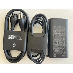 Dell 100W USB-C GaN Ultra Slim Adapter for Inspiron 16 7000 (7640), Latitude 9510, Latitude 9520 2-in-1, Precision 5760, Precision 5770, XPS 17 (9720), LA100PM230, 5YXW8, 492-BDNJ.