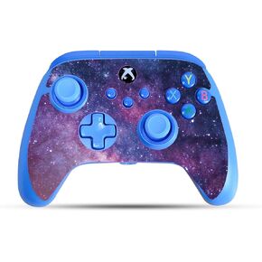 Gaming Skin Compatible with PowerA Xbox Series X|S Enhanced Wired Controller - Seaweed - Premium 3M Vinyl Protective Wrap Decal Cover - Easy to Apply | Crafted in The USA by MightySkins