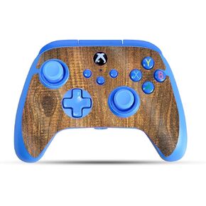Glossy Glitter Gaming Skin Compatible with PowerA Xbox Series X|S Enhanced Wired Controller - Why Knot - Premium 3M Vinyl Protective Wrap Decal Cover | Crafted in The USA by MightySkins