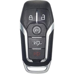 Keyless Entry Remote Push Start Button Smart Proximity Control Key Fob Replacement Fits for Ford F-Series F-150 F-250 F-350 F-450 2015 2016 2017 164-R8117 M3N-A2C31243300 902 MHz