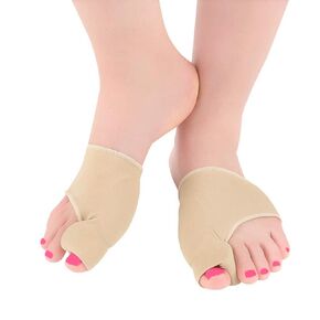 RiptGear Bunion Corrector (1 Pair) - Toe Straightener for Women and Men Big Toe Separator - Bunion Relief, Toe Spacers for Feet, Toe Separator for Bunion, Bunion Pads (Large)