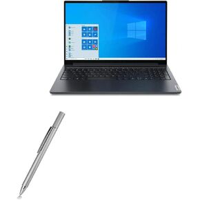 BoxWave Stylus Pen Compatible with Lenovo IdeaPad Slim 7 (15 in) - FineTouch Capacitive Stylus, Super Precise Stylus Pen for Lenovo IdeaPad Slim 7 (15 in) - Metallic Silver