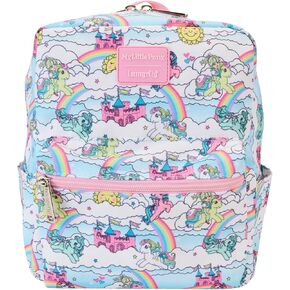 Loungefly Hasbro My Little Pony Sky Scene AOP Small Nylon Mini Backpack
