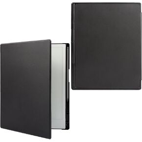 Case for Remarkable 2 Paper Tablet with Pen Holder,Ultra Lightweight and Hard Back Shell Protective Book Folio Cover for 10.3" 2020 Released (Black)