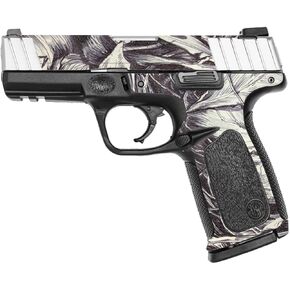 MightySkins Glossy Glitter Skin Compatible with Smith & Wesson SD VE Series - Nest Sketch | Protective, Durable High-Gloss Glitter Finish | Easy to Apply, Remove, and Change Styles | Made in The USA