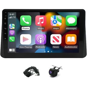 For Nissan Altima 2018-2021 Android 13 Car Stereo GPS Radio CarPlay 2+32GB 10inch Touch Screen with CarPlay Android Auto Mirror Link Bluetooth FM GPS Navigation WiFi HiFi Backup Camera MIC