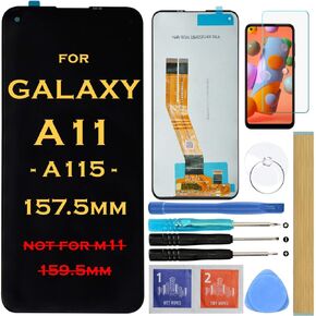 شاشة شاشة LCD Display Touch Digitizer Assembly (Black) لـ Samsung Galaxy A11 2020 A115 SM-A115 M115M A115F/DS 6.4 "(ليس للإصدار M11-A11 US)