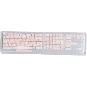 PBT Keyboard Keycaps, 133 Keys Cartoon Dye Contrast Colors Mechanical Keyboard Keycaps for PC Gaming DIY