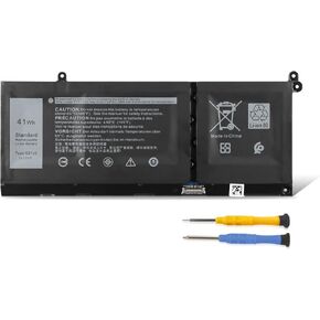 MULS G91J0 41Wh Laptop Battery for Dell Inspiron 13 5310 14 5410 14 Plus 7420 15 3510 3511 5510 16 5625 14 5410 2-in-1 Latitude 3320 3330 Vostro 5620 13 5310 14 3420 15 3510 V6W33 Laptop ​3467mAh