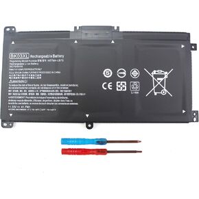 جهاز كمبيوتر محمول BK03XL 916811-855 للبطارية لـ HP Pavilion X360 القابلة للتحويل 14-BA000 14M-BA0XX 14M-BA000 14M-BA011DX 14M-BA013DX 14M-BA015DX 14M-BA114DX 14-BA253CL 14-BA125CL ز