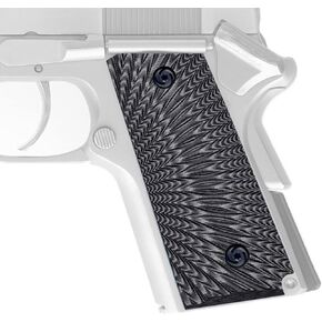 Guuun G10 Grips for Subcompact Para Ordnance 1911 Carry 9 C6 LDA - Starburst Texture - 4 Color Options