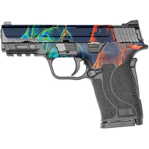MightySkins Skin Compatible with Smith & Wesson M&P 9mm Shield EZ M2.0 - Color Splash | Protective, Durable, and Unique Vinyl Decal wrap Cover | Easy to Apply | Made in The USA