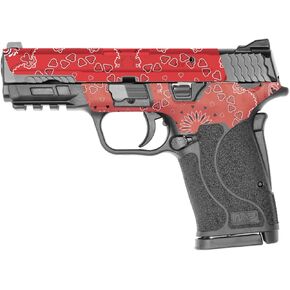 MightySkins Skin Compatible with Smith & Wesson M&P 9mm Shield EZ M2.0 - Bandana | Protective, Durable, and Unique Vinyl Decal wrap Cover | Easy to Apply | Made in The USA