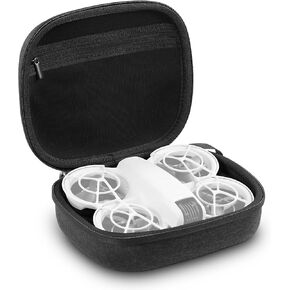 NEEWER Storage Case for NEO Drone, Splashproof Nylon Hard Travel Carrying Bag with Shockproof Foam Insert Mesh Pocket Carabiner Compatible with DJI NEO, Not for RC-N3 Remote, PB9
