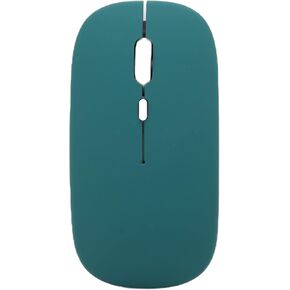 Zyyini Wireless Mouse, 1600 DPI 3 Speed Adjustable Optical Bluetooth Bluetooth Computer Mouse Ergonomic Ultra-Thin Mute Office Mice,for Laptop Computer Tablet(Dark Green)