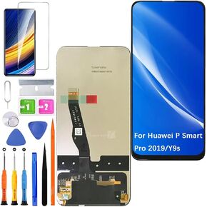 Screen Replacement for Huawei P Smart Pro 2019 Original, for Huawei Y9s LCD Touch Panel Display Digitizer Assembly Repair Parts with Kit