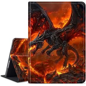 Case for 7" All-New Kindle Paperwhite (12th Generation, 2024) and Kindle Colorsoft Signature Edition Cover,Slim PU Leather Smart Cases with Auto Wake/Sleep-Vintage Bookshelf