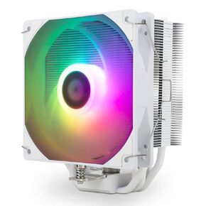 Assassin King 120 SE White ARGB CPU Air Cooler, 5 Heatpipes, TL-C12CW-S PWM Quiet Fan CPU Cooler with S-FDB Bearing, for AMD AM4 AM5/Intel 1150/1151/1200/1700