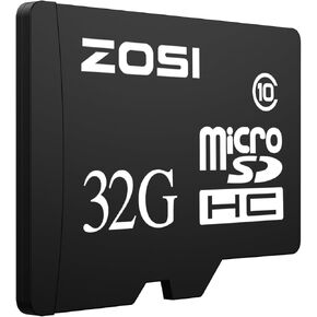 ZOSI 32GB Micro SD SDHC Memory Card - Full HD, U1, Class10, V10, High Read Speed up to 70 MB/s, Micro SD Card, Expanded Storage for Camera, Tablets and Smartphone