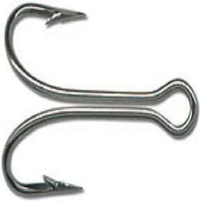 Mustad Double Hook - Nickel 3/0