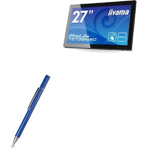 BoxWave Stylus Pen Compatible with IIyama Prolite T2735MSC-B3 - FineTouch Capacitive Stylus, Super Precise Stylus Pen - Lunar Blue