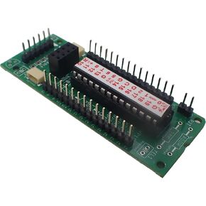 Fully Assembled Serial Wombat 18AB Board - Real Time Coprocessor and I2C /UART IO Expander for Arduino or Raspberry Pi (1 Pack, Red Label)