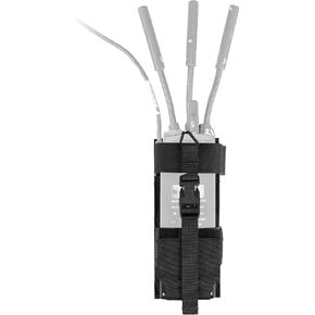 Tactial Radio Holster Holder Case, Laser Cut Multi Platform Radio Chassi, Molle Pouch Bag for Two Way Walkie Talkies