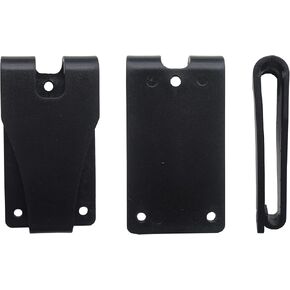 Kydex Leather Gun Holster and Sheath Belt Clips,Heavy Duty Black Poly Plastic,4 Pack